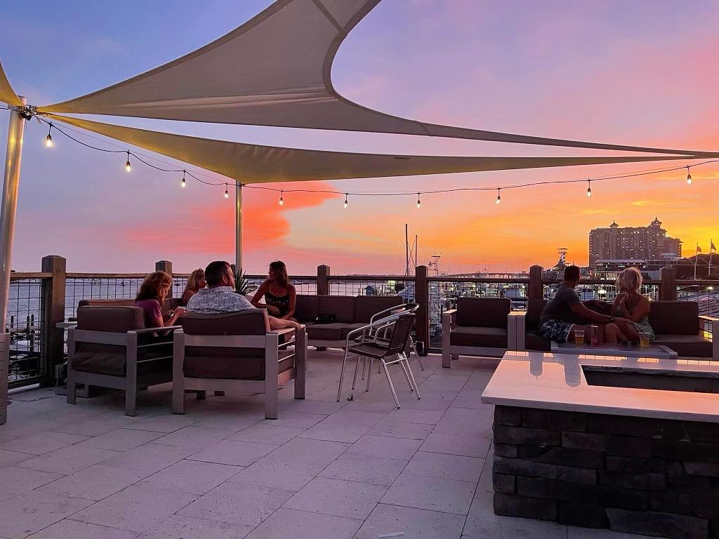 best restaurant to watch a sunset in destin fl
